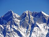 13 13 Everest Southwest and Southeast Faces, Lhotse South Face, Lhotse, Lhotse Middle, Lhotse Shar From Mera Peak Eastern Summit